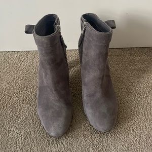Purple/Gray Ralph Lauren Heel Booties - Size 7
